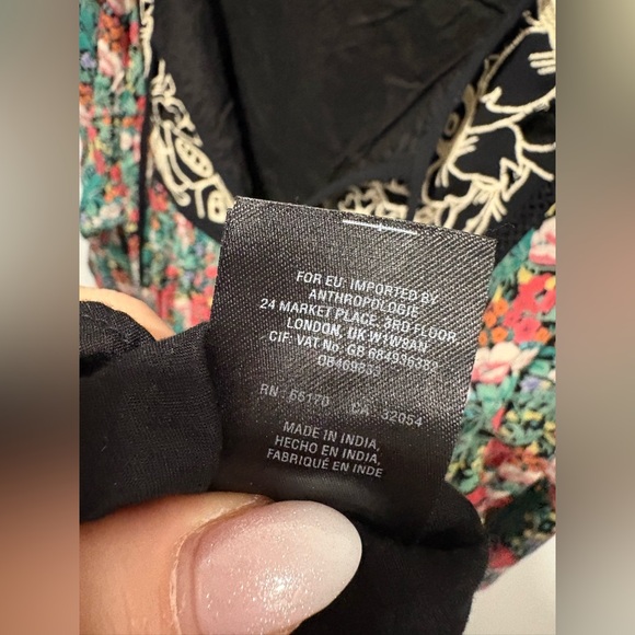 ANTHROPOLOGIE - Floreat- Ottava Peasant Dress - Picture 10 of 11